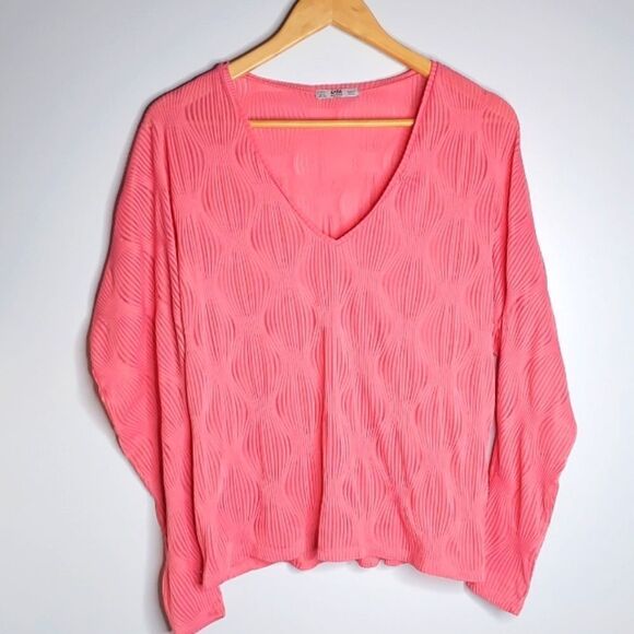Zara Long Sleeve Top Size Small - Picture 1 of 9